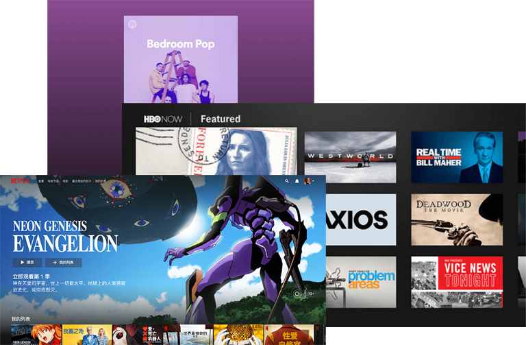 Streaming services